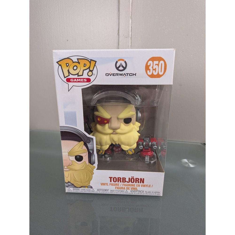 Funko Pop Games Overwatch Torbjorn 350 Vinyl Figure Blizzard‎ Collectible